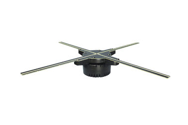 3d Advertising Projector 1600*576dpi LED Hologram Fan